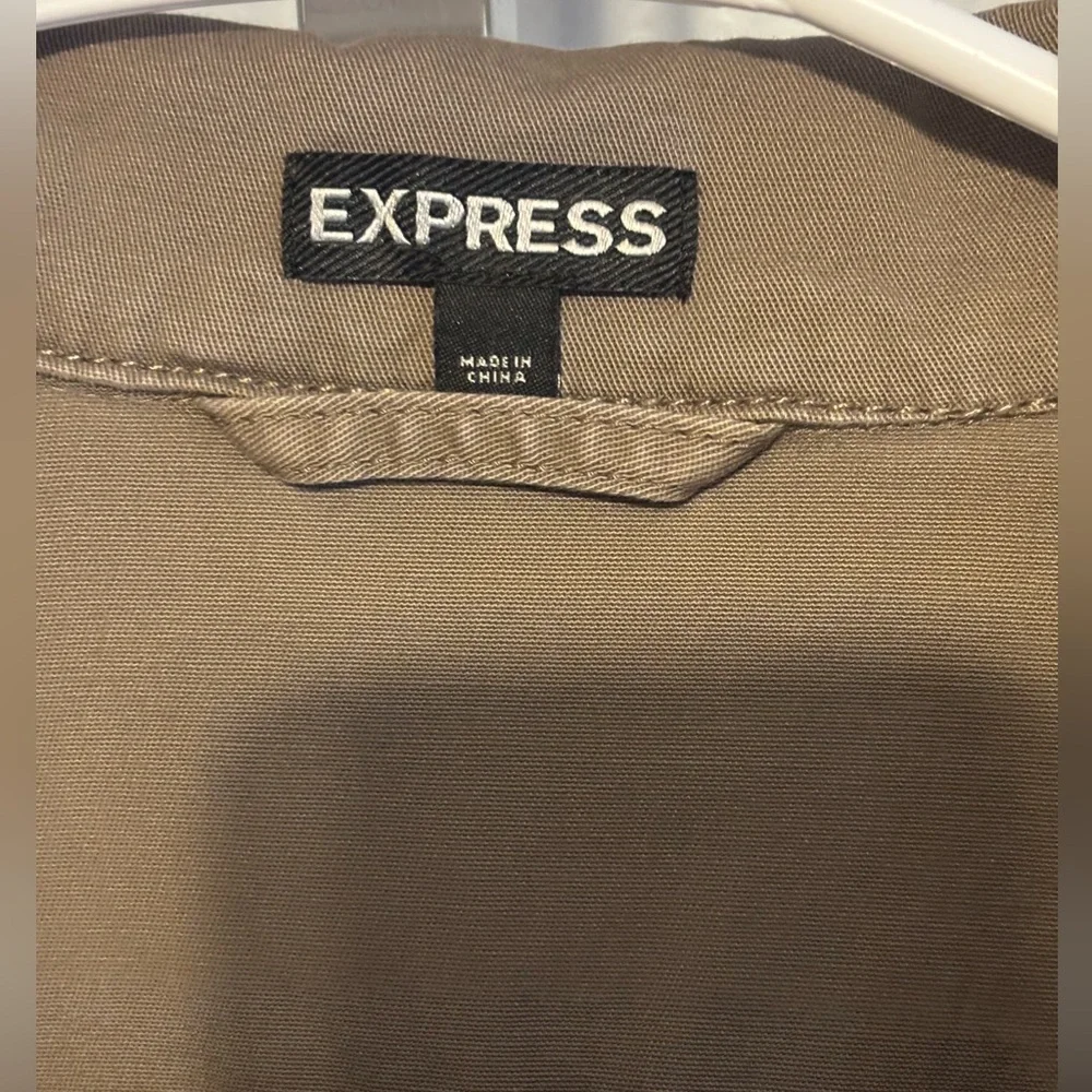 Express Women's Olive Green Jacket Small‎
